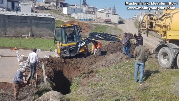 Altyapı temizlik, bakım ve onarımları yapılıyor