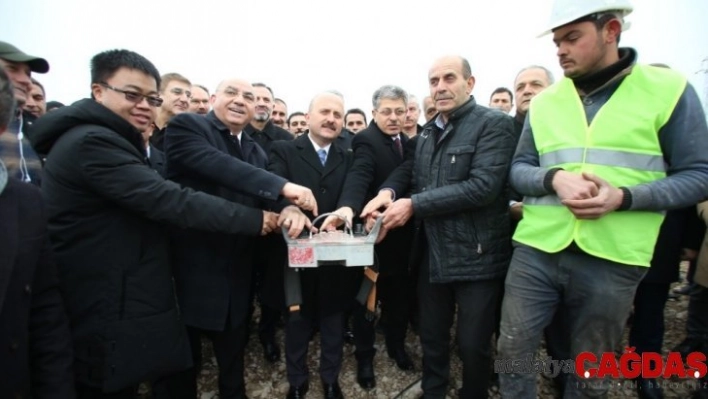 Amasya'da meyve paketleme ve soğuk hava tesisinin temeli atıldı