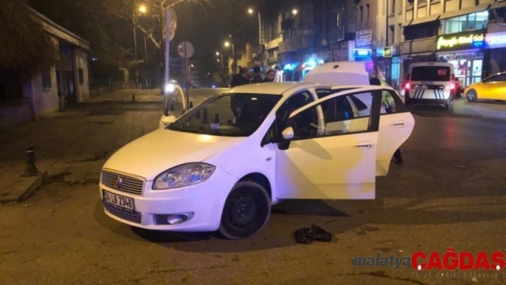 Ankara'da bekçiyi darp eden şüpheliler, silahını alıp kaçtı