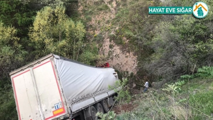 Ankara'da tır kazası