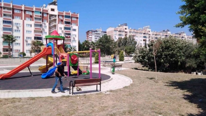 Antakya'da parklar yenileniyor