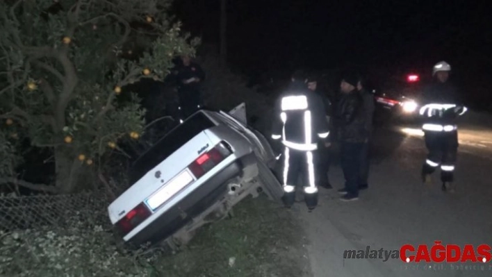 Antalya'da trafik kazası: 1 ölü, 1 yaralı