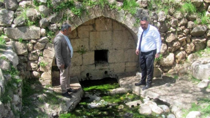 Araban'daki tarihi çeşmeler mercek altında