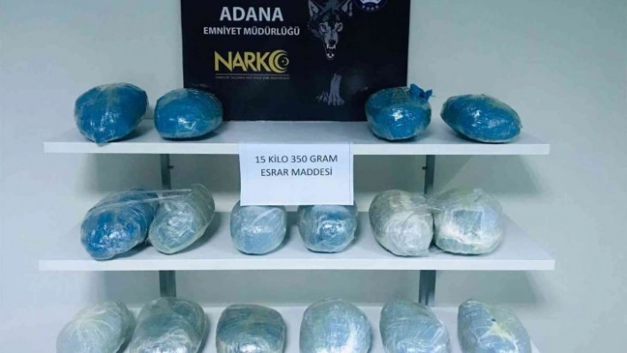 Aracından 15 kilo esrar çıkan taksici 'haberim yok' dedi