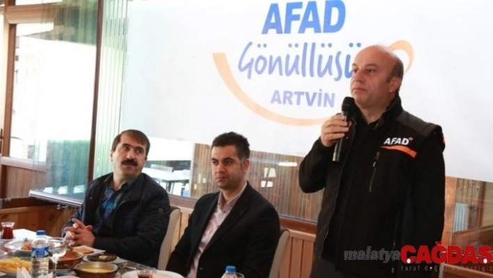 Artvin'de AFAD Gönüllüleri Buluştu