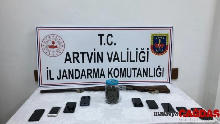 Artvin'de uyuşturucu operasyonu