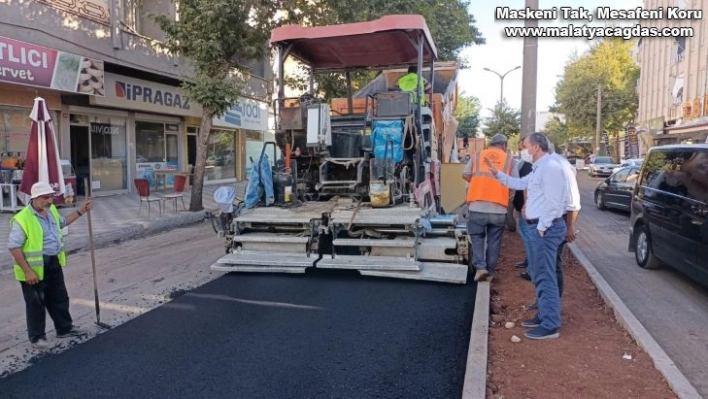 Asfalt çalışmalarına hız verildi