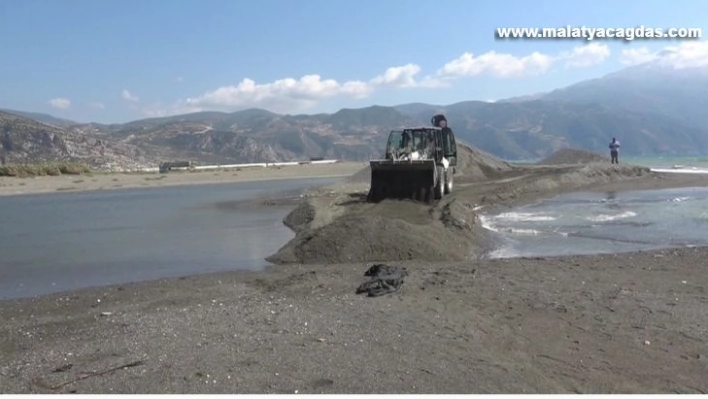 Asi Nehrinin Akdeniz ile buluştuğu alanda petrol önlemi