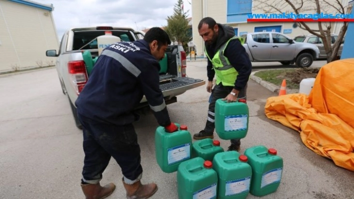 ASKİ'den korona virüs ile mücadeleye büyük katkı