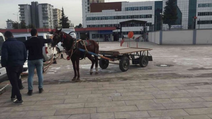 At arabasıyla uyuşturucu satan baba oğul tutuklandı