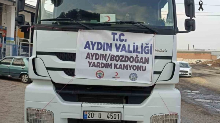 Aydın'dan Malatya'ya yem desteği