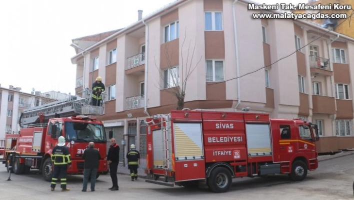 Baca yangını paniğe neden oldu