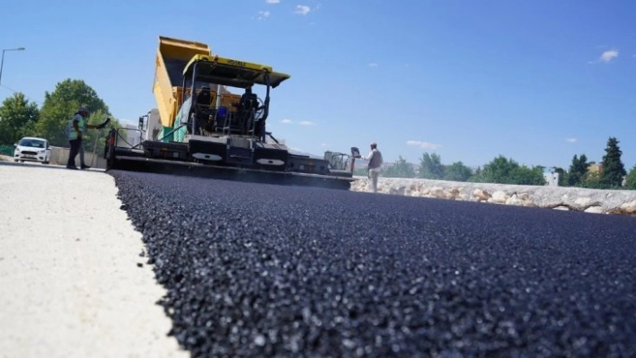 Bahçecik mahallesinde asfalt çalışması yapıldı