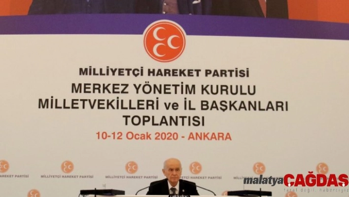 Bahçeli: 'Atatürk'ten uzaklaşmış, HDP ile kucaklaşmış bir CHP'linin hiçbir teklifi ile iş birliği yapma niyetimiz de kabulümüz de yoktur'