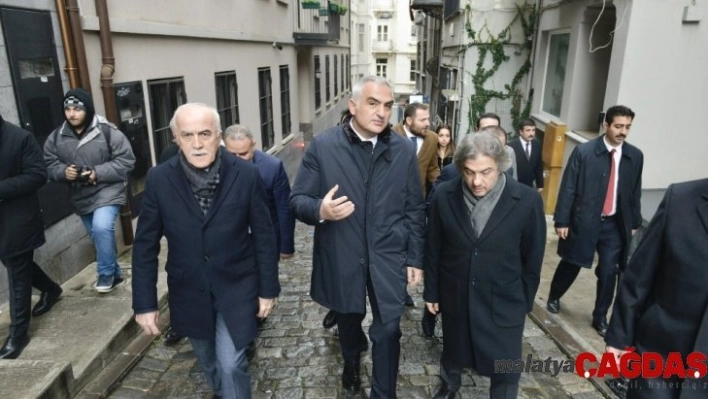 Bakan Ersoy, Beyoğlu Kültür Yolu Planı'nı açıkladı