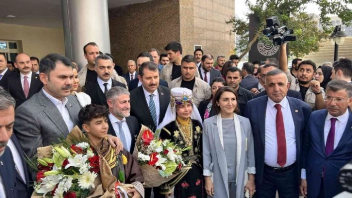 Bakan Kurum ile Bakan Nebati Şanlıurfa'da