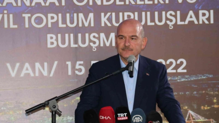 Bakan Soylu: 'Bunun adı devrimdir, sahibi Cumhurbaşkanı Recep Tayyip Erdoğan'dır'