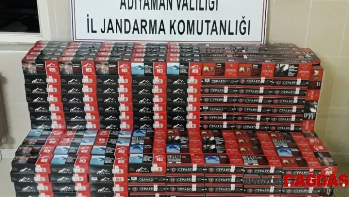 Bandrolsüz makaronlar ele geçirildi