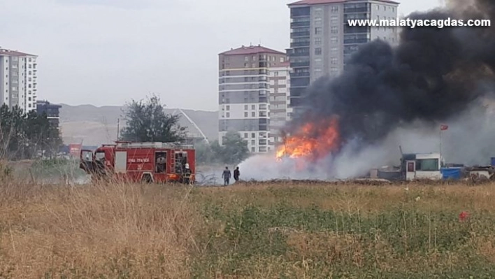 Baraka alev alev yandı