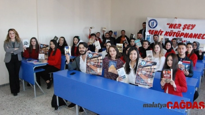 Bartın Sağlık Meslek Yüksekokulu'ndan şehit kütüphanelerine anlamlı destek