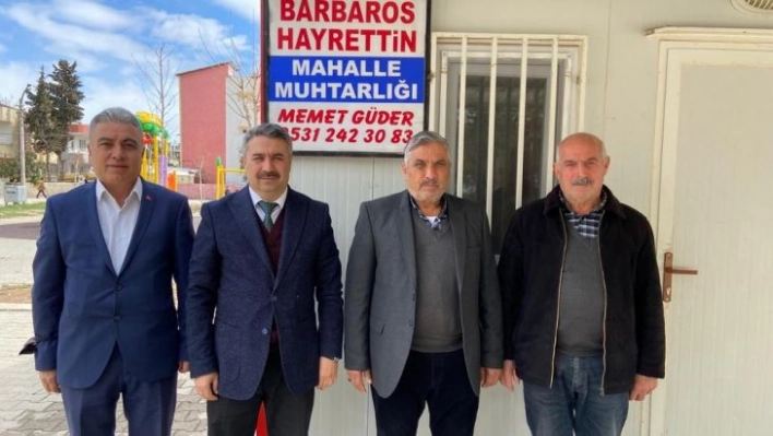 Başkan Alkayış muhtarlar ile sık sık bir araya geliyor