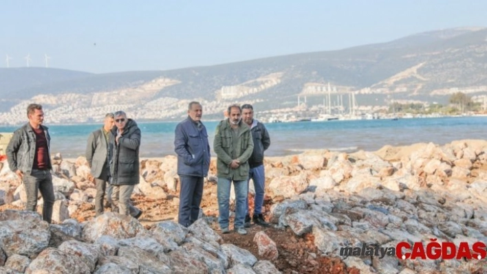 Başkan Atabay çalışmaları denetledi