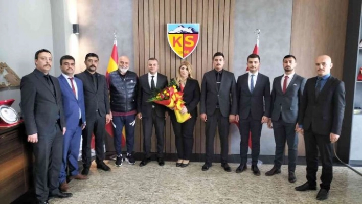 Başkan Çelik, final öncesi Kayserispor'u ziyaret etti