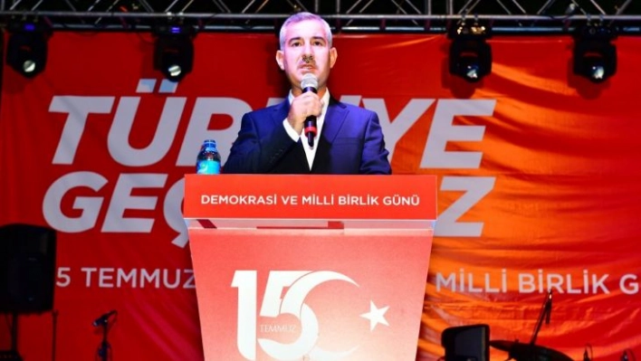 Başkan Çınar'dan 15 Temmuz mesajı