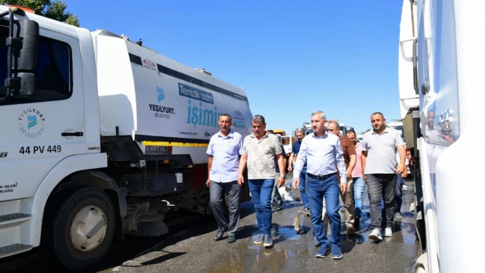 Başkan Çınar, Herşey Temiz ve Güzel Bir Yeşilyurt İçin