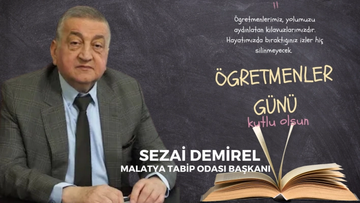 Başkan Demirel 'Öğretmenlerimiz Geleceğin Mimarıdır'