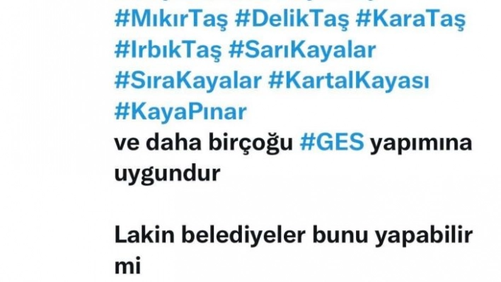 Başkan Ergü, Kılıçdaroğlu'na taşlık alan gösterdi