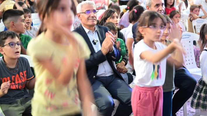 Başkan Güder Depremzede Çocukların Eğlencesine Ortak Oldu