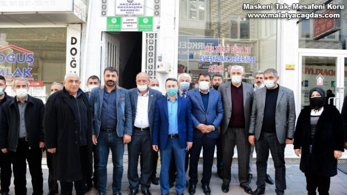 Başkan Gürkan Malatya'ya 'huzur şehri' diye bir tohum ektik