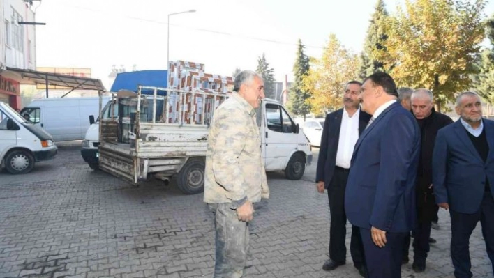 Başkan Gürkan, sanayi esnafının sorunlarını dinledi