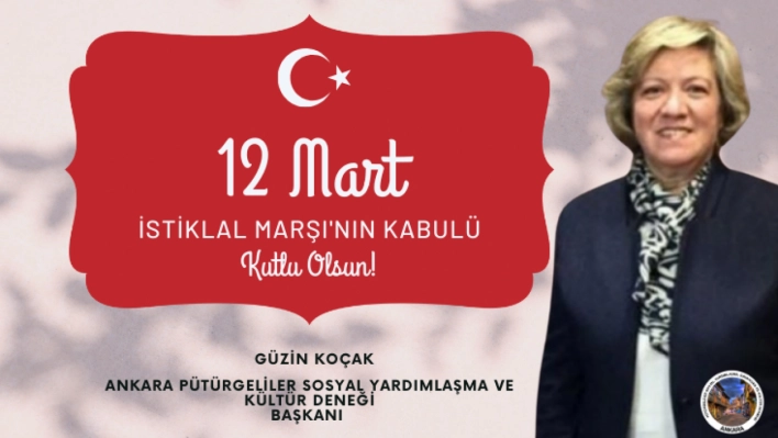 Başkan Koçak: 'İstiklal Marşı, Milletimizin Bağımsızlık Ruhunun Ebedi Simgesidir'