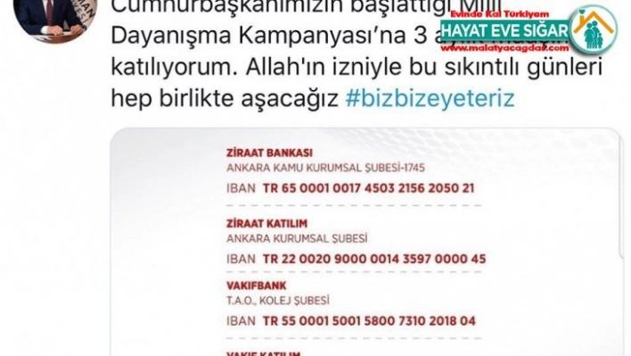 Başkan Süleyman Kılınç, 3 aylık maaşını bağışladı