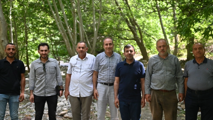 Başkan Sülük Tepehan Kayadere Bölgesinde İncelemelerde Bulundu