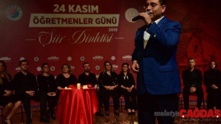 Başkan Tütüncü'den öğretmenlere şiir