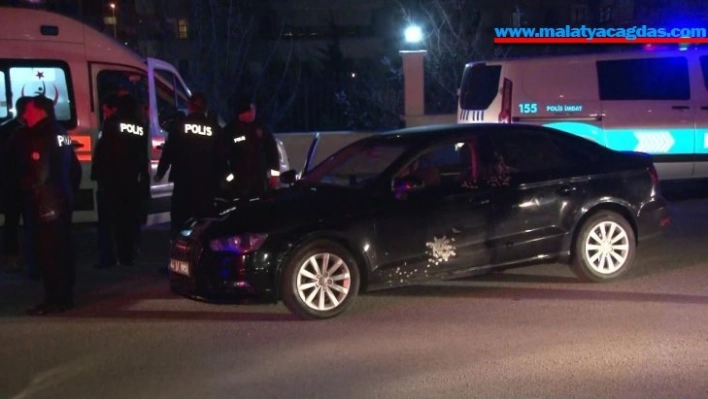 Başkent'te seyir halindeki araca pompalı tüfekle saldırı: 1 yaralı