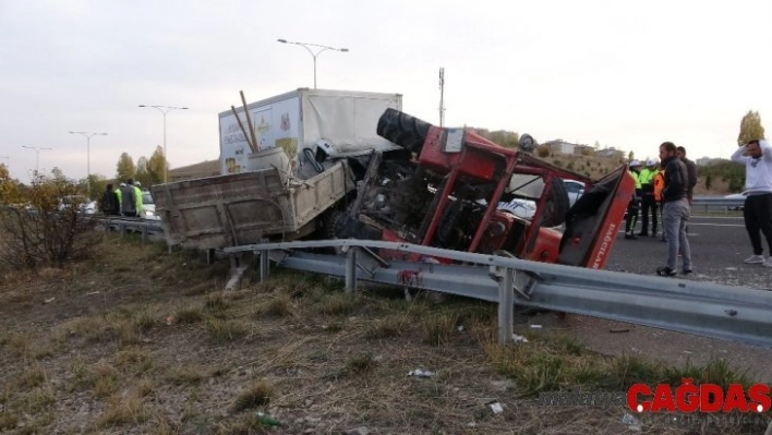 Başkentte feci kaza: 1 ölü, 2 yaralı