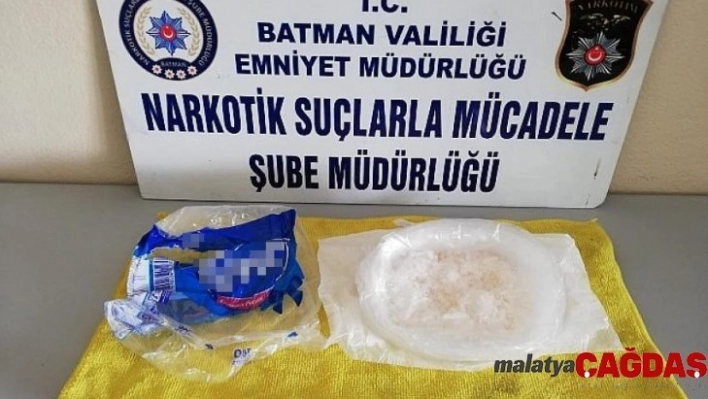 Batman'da 397 gram metamfetamin ele geçirildi