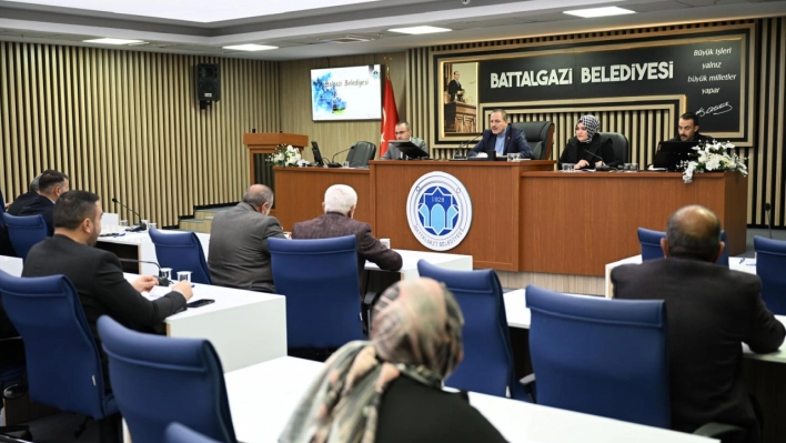 Battalgazi Belediyesi Aralık Ayı Meclis Toplantısını Tamamladı