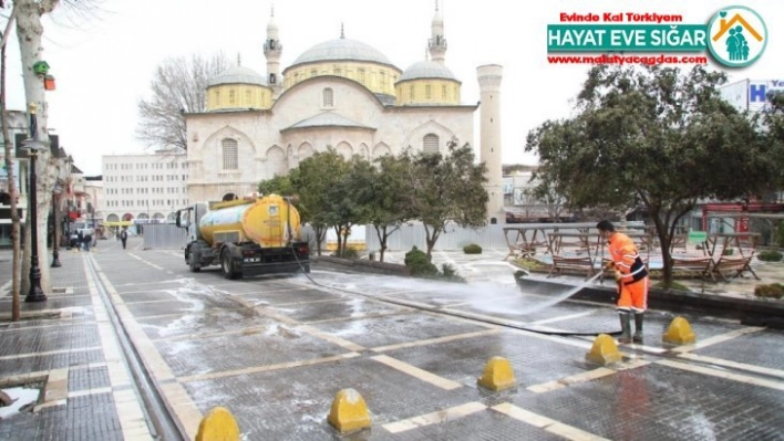 Battalgazi Belediyesi dezenfekteyi yoğunlaştırdı