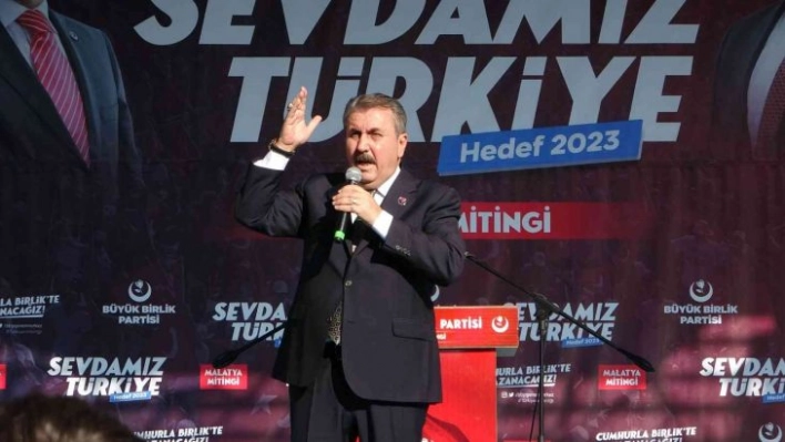 BBP Lideri Destici, Suriye'de bir terör devleti kurulmasına müsaade etmeyeceğiz