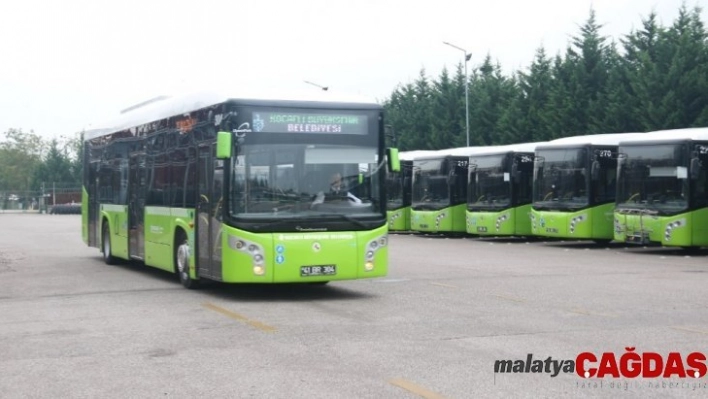 Belediye otobüsleri 1 yılda 26 bin 903 bin 802 kilometre yol yaptı