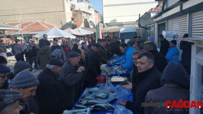 Belediyeden balık tanzim satış noktası