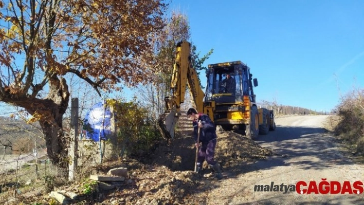 Belediyeden yeni aboneler için şebeke hattı