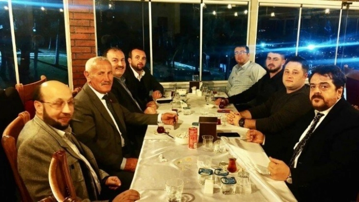 Biga'da siyasi partilerin ilçe başkanları bir araya geldi