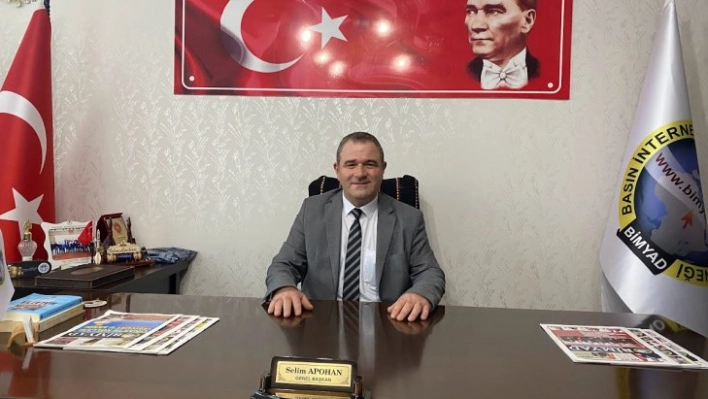 BİMYAD'dan Anadolu Ajansına Kutlama Mesajı