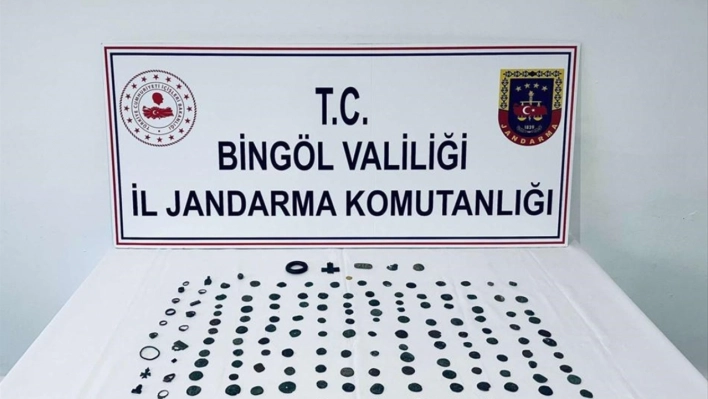 Bingöl'de 132 sikke ele geçirildi